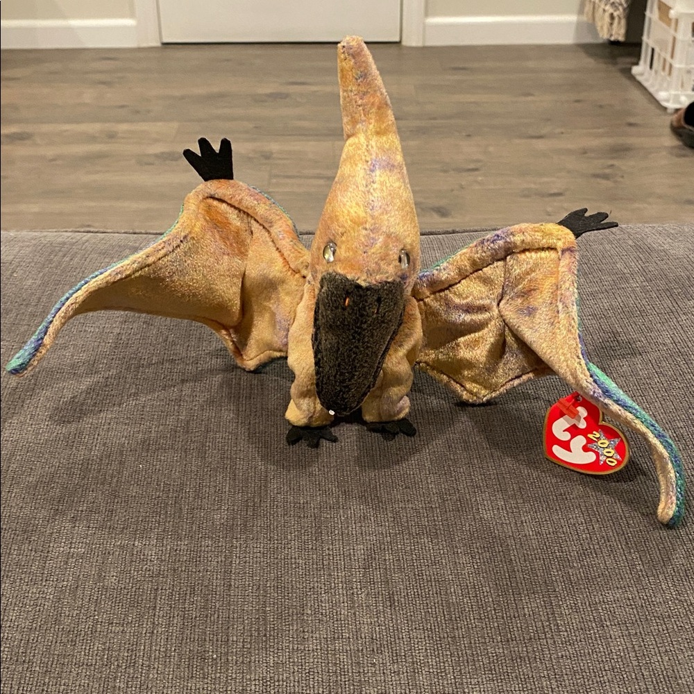 TY Beanie Baby - Swoop the Pterodactyl - NWT!! vintage toys toy plush stuffed